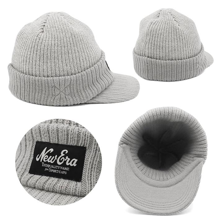 NEW ERA（ニューエラ） メンズ ゴルフ ニット帽 バイザー レディース