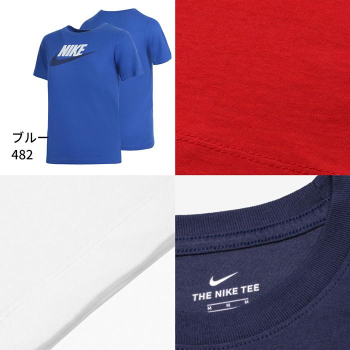 ナイキ 子供 Tシャツ ジュニア 目立つ かっこいい おしゃれ さらっと 綿100% コットン ロゴ 派手 NIKE SWHOOSH TEE BOYS FUTURA ICON T-SHIRT AR5252 値引き｜bearfoot-shoes｜07