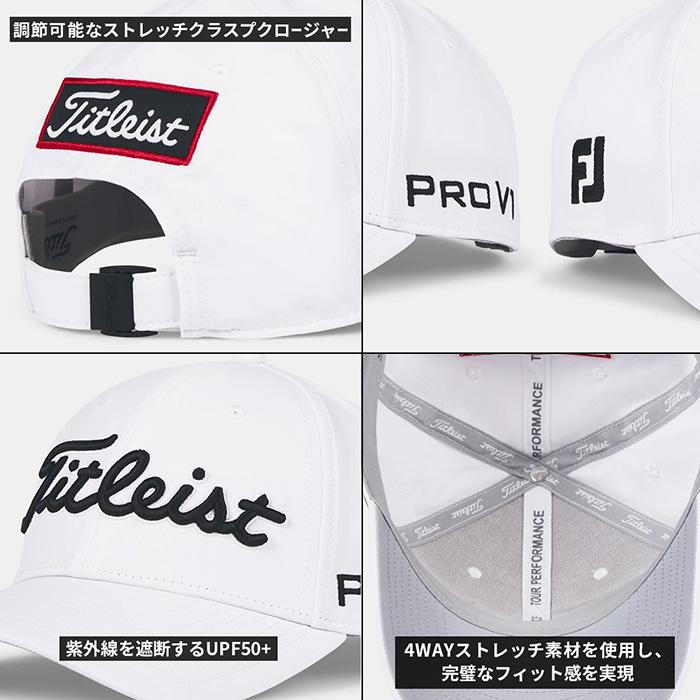 Titleist（タイトリスト） ゴルフ キャップ 帽子 メンズ 男性 紳士