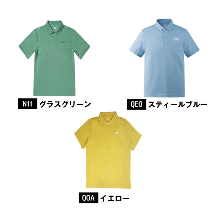 ノースフェイス メンズ ポロシャツ 半袖 THE NORTH FACE M LOGO POLO NF0A7WE8 コットン 綿 アウトドア スポーツ ロゴ ビジカジ ゴルフ 交換無料 おしゃれ 人気｜bearfoot-shoes｜09