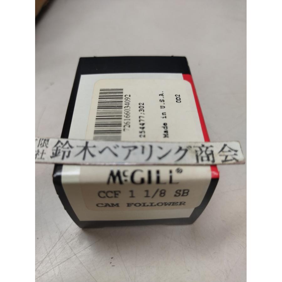 MCGILL ベアリング CCF1.1/8SB ( CCF-1-1/8-SB ) インチ カムフォロア 球面外径 シール付 六角穴付 ...
