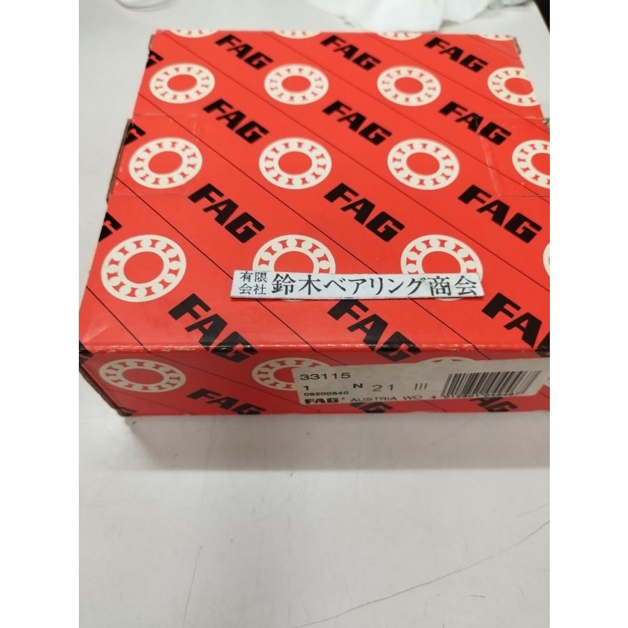 ベアリング 33115 ( HR33115J ) メーカー FAG 単列円すいころ軸受 : 鈴木ベアリング - 通販 - Yahoo!ショッピング