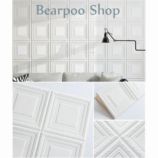 返品不可 防音 70 70cm 壁紙シート 3ｄ レンガ 壁紙 10枚セット3d立体防音シート 防水 おしゃれ クッション性 はがせる 貼り付け 簡単 壁用 立体 壁紙 カラー ピンク Www Sustentec Com Br