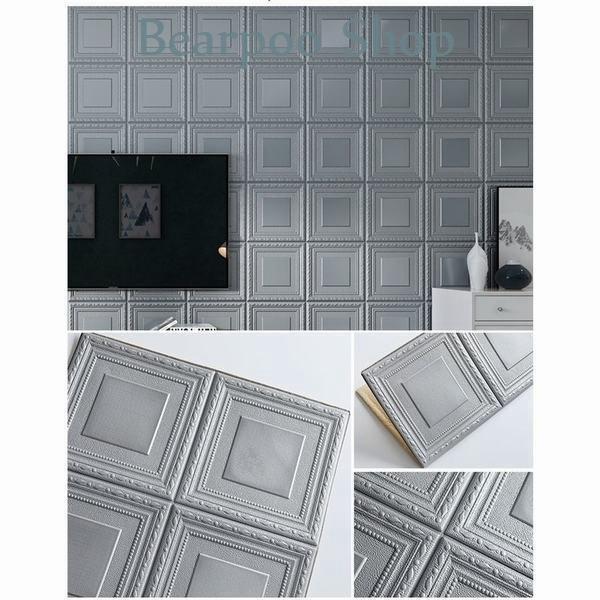 返品不可 防音 70 70cm 壁紙シート 3ｄ レンガ 壁紙 10枚セット3d立体防音シート 防水 おしゃれ クッション性 はがせる 貼り付け 簡単 壁用 立体 壁紙 カラー ピンク Www Sustentec Com Br