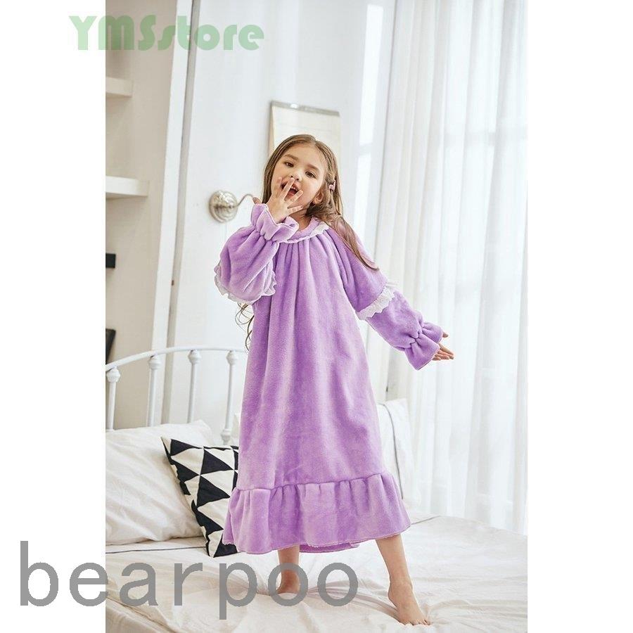 新品 本物 当店在庫だから安心 パジャマ キッズ 冬 ワンピース ルームウェア モコモコ 部屋着 暖かい 着る毛布 子供 寝巻き フリース Siaga Biostudy Id