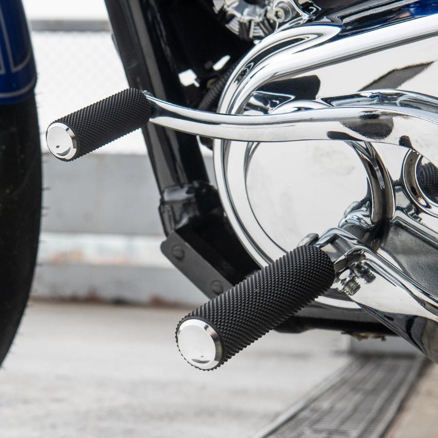 ARLEN NESS・KNURLED・M8ソフテイル ドライバー フットペグ・クローム　07-940　1620-1967　ハーレー_2