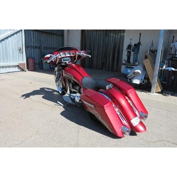 Paul Yaffe・FLHX＆FLHT 12インチ・バガーモンキーバー・ブラック 06013355・MBB12512B ds0601