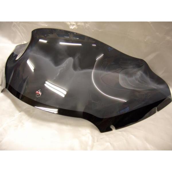 HARLEY-DAVIDSON ダークスモークウインドシールド FXLRST用ｳｲﾝﾄﾞｼｰﾙﾄﾞ Small ﾀﾞｰｸｽﾓｰｸ｜浜松市でハーレーのカスタム試作