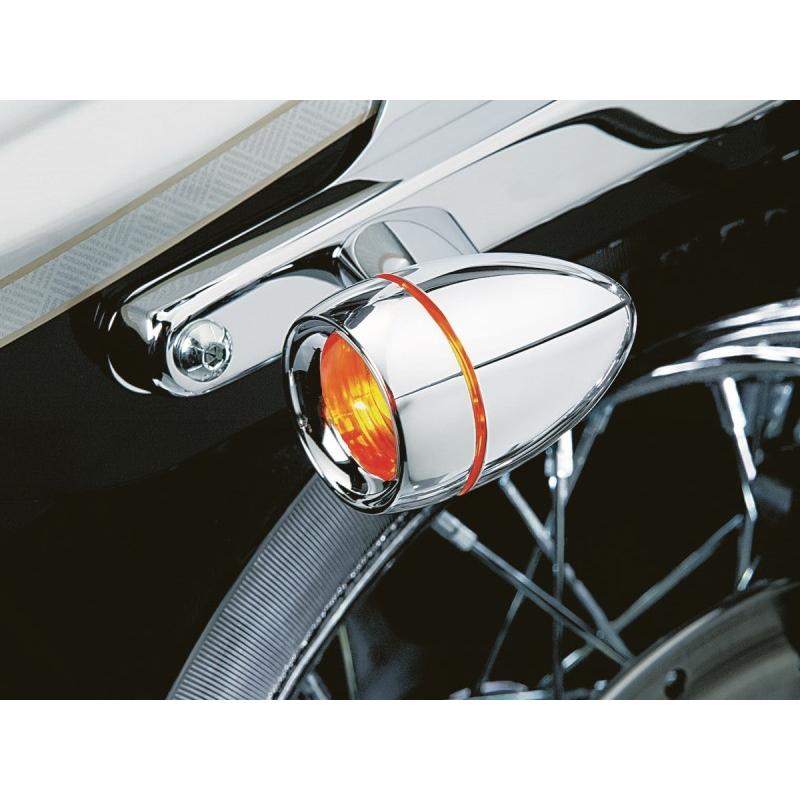 クリアキン ショートターンシグナルバー クローム Harley Davidson