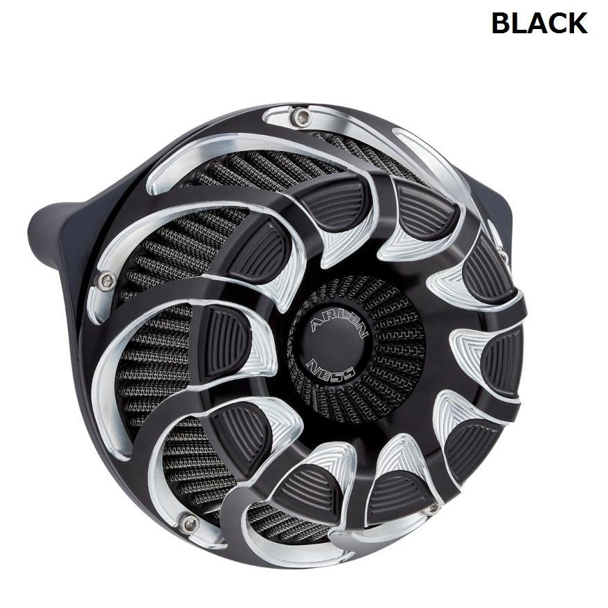 み*ん様 アレンネス高性能エアフィルター ブラック/シルバー