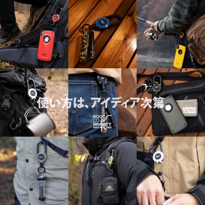 ROOT CO. ルートコー グラビティ マグリール 360 キーリール ROOT CO. ルートコー グラビティ マグリール 360 キーリール