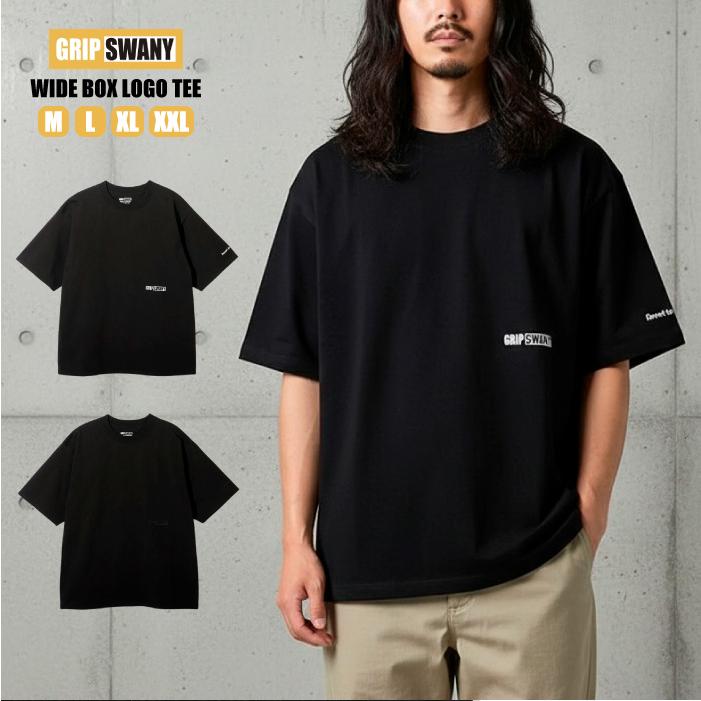 GRIP SWANY ワイド ボックスロゴ Tシャツ 11