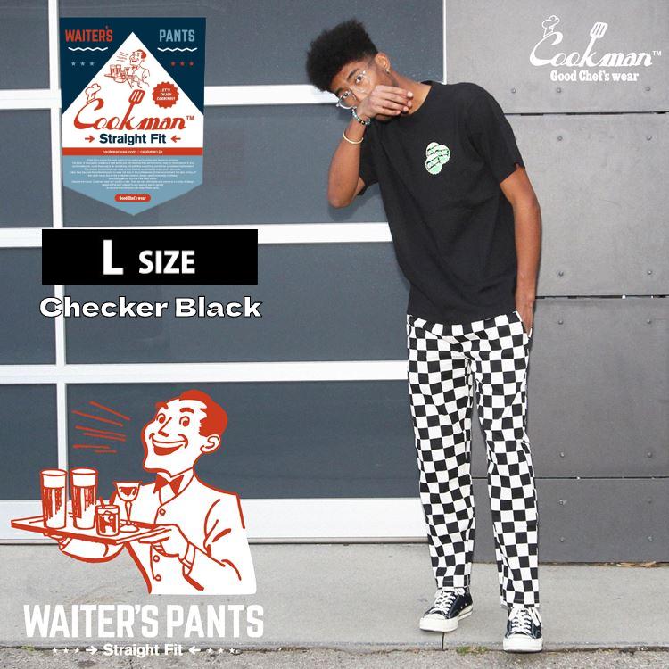 COOKMAN（クックマン） ウェイターズパンツ Waiter's Pants Checker