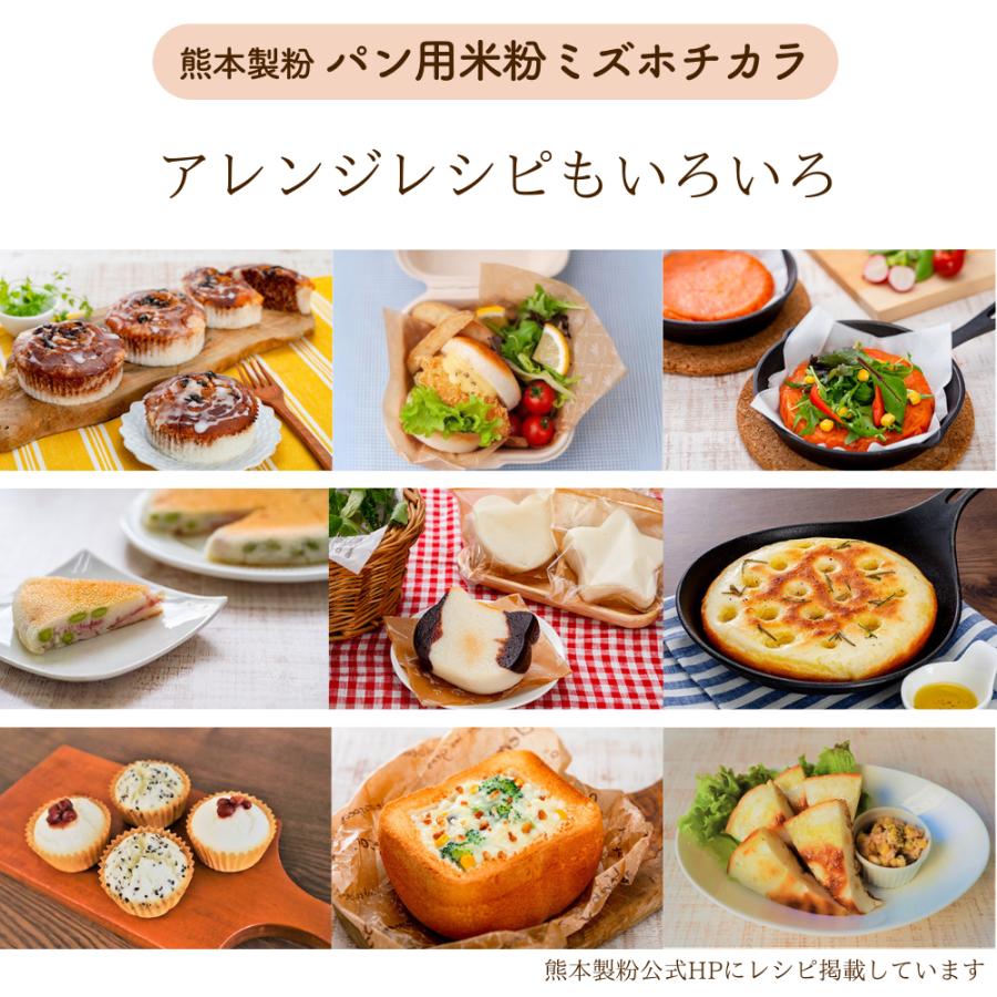 熊本製粉 パン用米粉 ミズホチカラ 2K×6袋(送料無料) : 熊本 熊本製粉 パン用米粉 ミズホチカラ 2K×6袋(送料無料) : 熊本