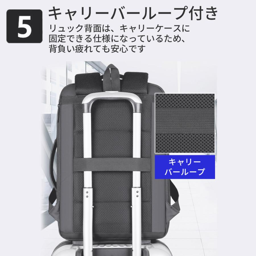 ビジネスリュック 拡張 メンズ a4 軽量 大容量 撥水 薄型 2way 40代 30