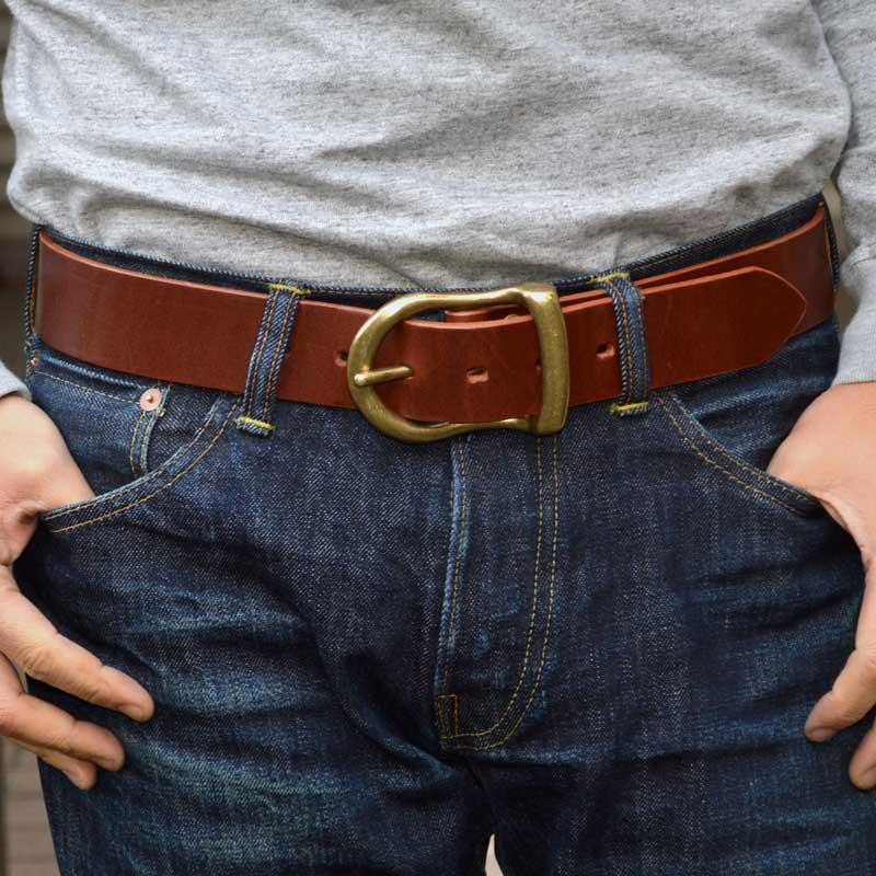 BIG JOHN ビッグジョン "VBLT05" HIMEJI OILED LEATHER BELT (4mm厚) 姫路レザーオイルドベルト(4mm厚) [ベルト]｜bears｜13