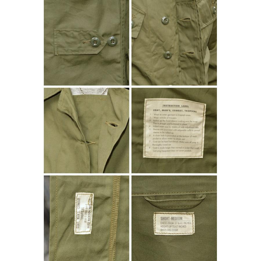 BUZZ RICKSON'S バズリクソンズ "BR12247" COAT, MAN'S COMBAT TROPICAL コンバットトロピカルジャケット [アウター] | BUZZ RICKSON'S | 07