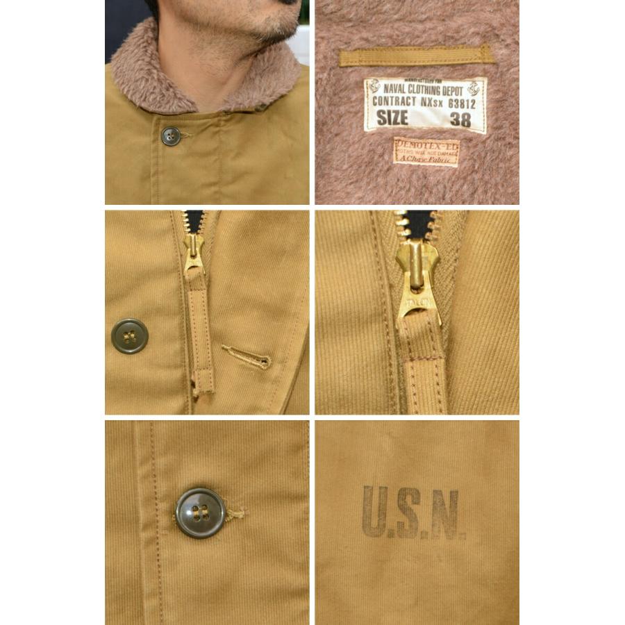 BUZZ RICKSON'S バズリクソンズ "BR15345" Type N-1 Khaki “NAVY DEPARTMENT DEMOTEX-ED” デッキジャケット ミリタリー N1 ジャケット 東洋エンタープライズ | BUZZ RICKSON'S | 09