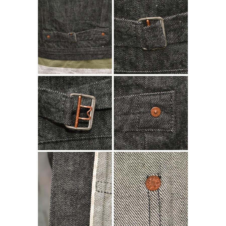 BUZZ RICKSON'S バズリクソンズ ウィリアムギブソン "BR16042(BR16042T)" 大戦モデル デニム ジャケット Gジャン ジージャン ブラックデニム ブラウス | BUZZ RICKSON'S | 11