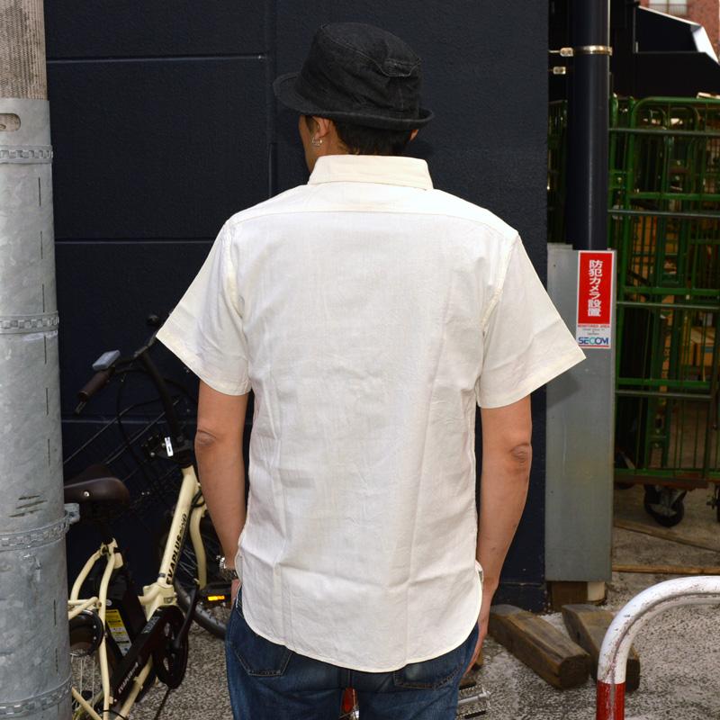 BUZZ RICKSON'S バズリクソンズ "BR35857" WHITE CHAMBRAY WORK SHIRT ホワイトシャンブレー S/S ワークシャツ［S/Sシャツ］ | BUZZ RICKSON'S | 02