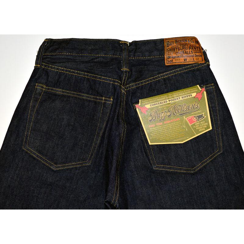 BUZZ RICKSON'S バズリクソンズ "BR43041" 1WORLD WAR2 BLUE DENIM WAIST OVERALLS 大戦モデル ストレート [ルーズストレート] | BUZZ RICKSON'S | 11