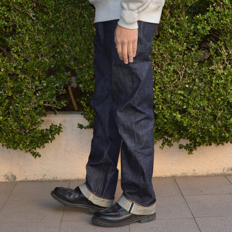 BUZZ RICKSON'S バズリクソンズ "BR43041" 1WORLD WAR2 BLUE DENIM WAIST OVERALLS 大戦モデル ストレート [ルーズストレート] | BUZZ RICKSON'S | 02