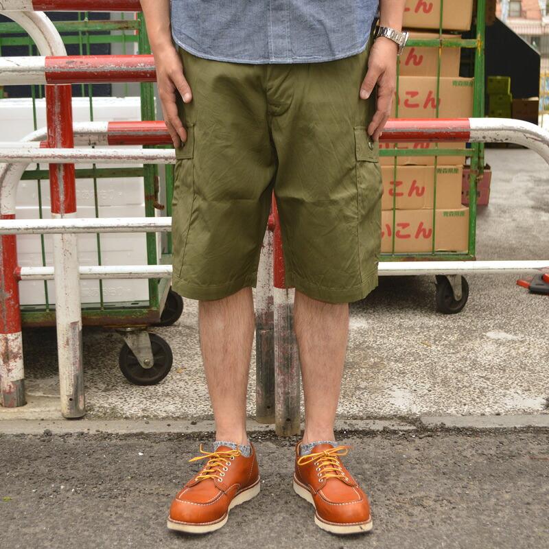 BUZZ RICKSON'S "BR52550" TROUSERS, MEN’S, COMBAT TROPICAL SHORTS トラウザーズ メンズ コンバット トロピカル ショーツ ミリタリー  バズリクソンズ | BUZZ RICKSON'S | 01