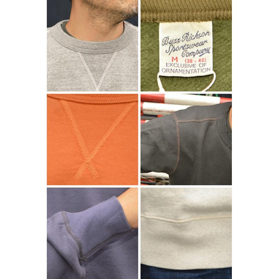 BUZZ RICKSON'S "BR65622" SET-IN CREW NECK SWEAT SHIRT セットイン クルーネック スウェット シャツ バズリクソンズ 東洋エンタープライズ | BUZZ RICKSON'S | 16
