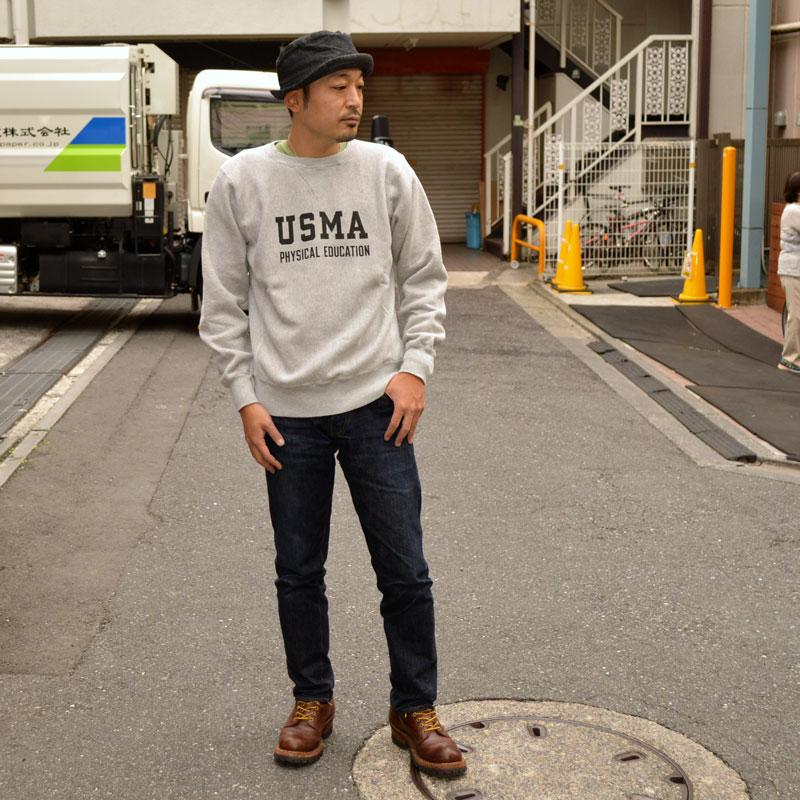 BUZZ RICKSON'S バズリクソンズ "BR68652" HORIZONTAL KNITTING SWEAT SWEAT SHIRT “U.S. MILITARY ACADEMY” スウェットシャツ [スウェット] | BUZZ RICKSON'S | 07