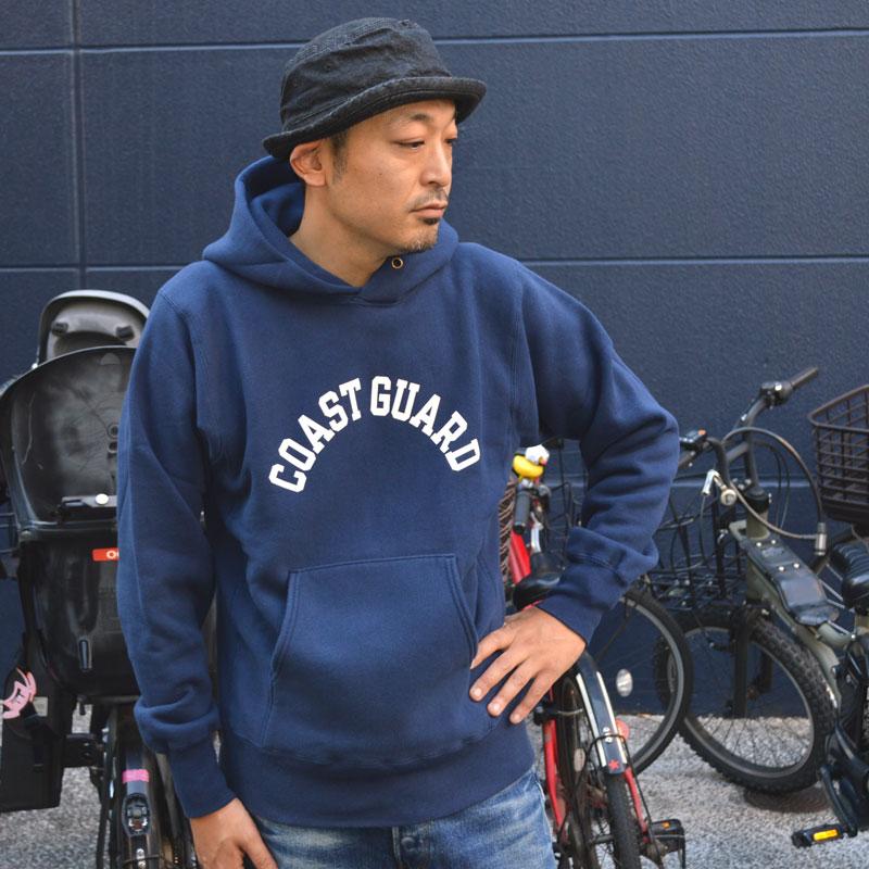 BUZZ RICKSON'S バズリクソンズ "BR69443" HORIZONTAL KNITTING SWEAT PARKA “CORST GUARD” ホリゾンタル・ニッティング スウェット パーカー [スウェット] | BUZZ RICKSON'S | 01