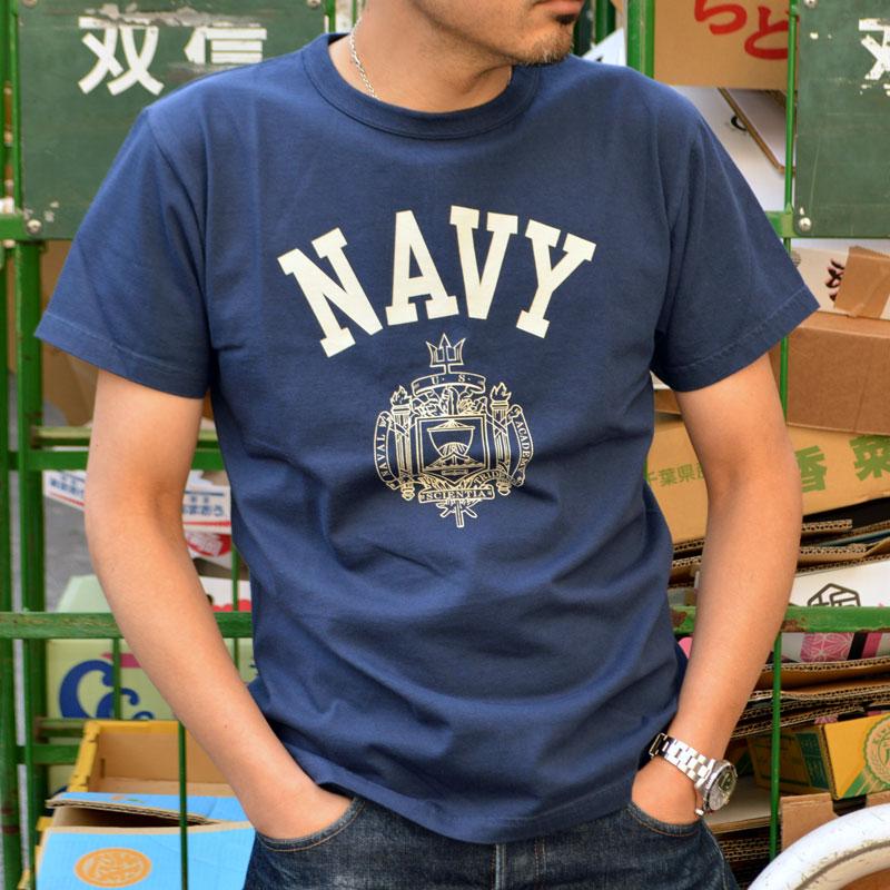 BUZZ RICKSON'S バズリクソンズ 東洋エンタープライズ BR79513 S/S T-shirt NAVY ミリタリー Tシャツ 丸胴 USA | BUZZ RICKSON'S | 03