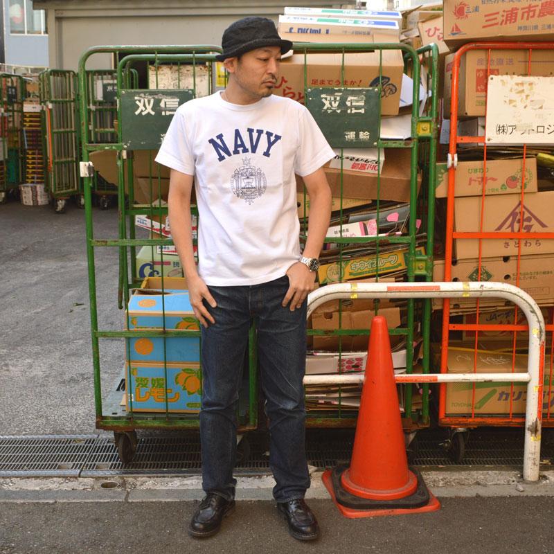 BUZZ RICKSON'S バズリクソンズ 東洋エンタープライズ BR79513 S/S T-shirt NAVY ミリタリー Tシャツ 丸胴 USA | BUZZ RICKSON'S | 07