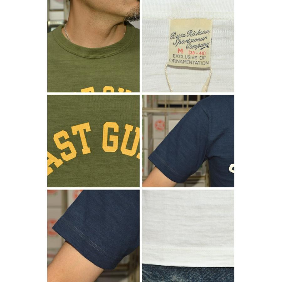 BUZZ RICKSON'S バズリクソンズ BR79567 Slub Yarn T-shirt COAST GUARD スラブ ヤーン TシャツCOAST GUARD 東洋エンタープライズ | BUZZ RICKSON'S | 12