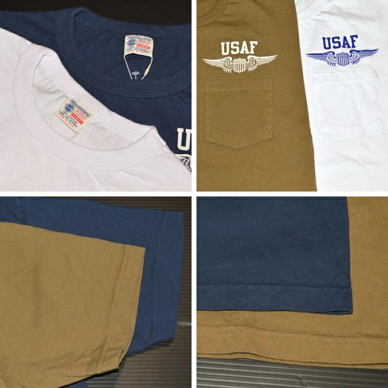 BUZZ RICKSON'S バズリクソンズ 東洋エンタープライズ BR79579 S/S POCKET T-SHIRT U.S. AIR FORCE ミリタリー Tシャツ 丸胴 USA | BUZZ RICKSON'S | 11
