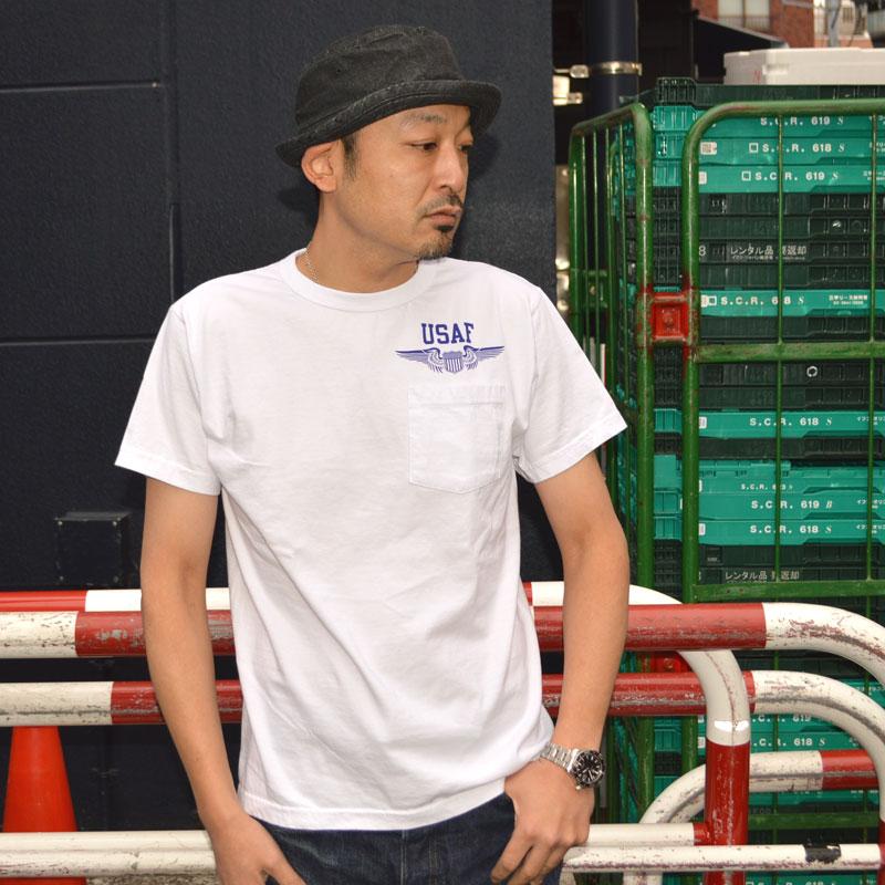 BUZZ RICKSON'S バズリクソンズ 東洋エンタープライズ BR79579 S/S POCKET T-SHIRT U.S. AIR FORCE ミリタリー Tシャツ 丸胴 USA | BUZZ RICKSON'S | 08