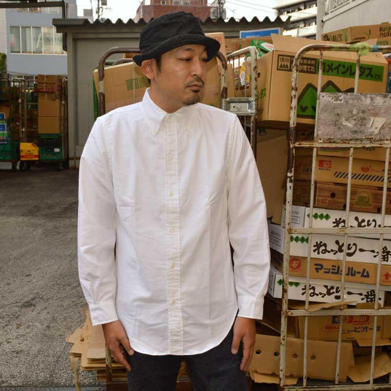 未使用 FAR EAST MANUFACTURING 白長袖シャツ リゾルト RESOLUTE（リゾルト） FAR EAST MANUFACTURING ファーイースト