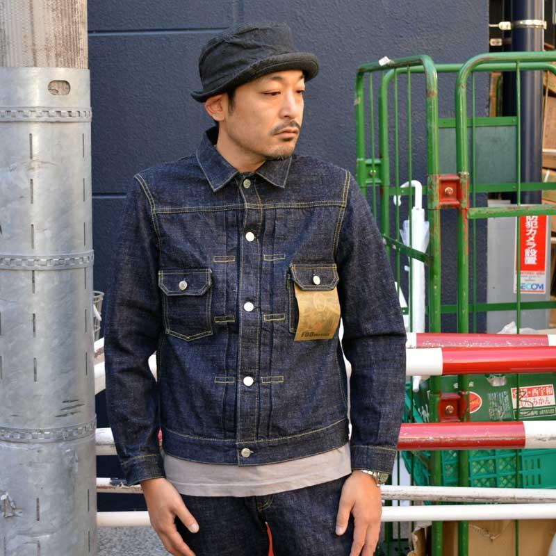 FOB　FACTORY "F2378" 14oz G-3 DENIM 2nd JK 14オンス G-3デニム セカンドジャケット [アウター]｜bears｜10