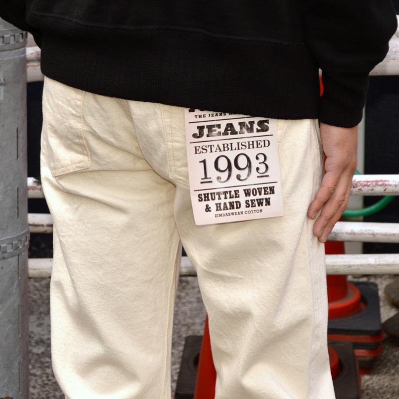 FULLCOUNT フルカウント ホワイトデニム イージーパンツ サイズM FULLCOUNT（フルカウント） 