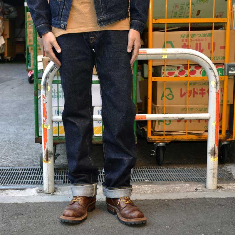 graphzero グラフゼロ "GZ-16ST-01" 16oz 右綾ストレートジーンズ [ミドルストレート] [ヘビーオンス] [ヴィンテージ系色落ち] | graphzero | 01