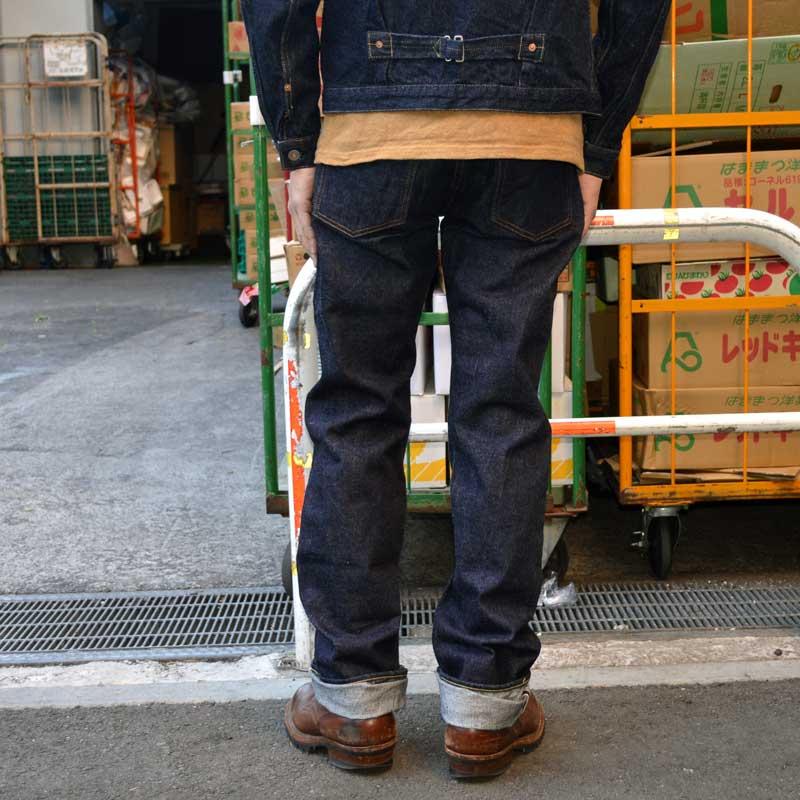 graphzero グラフゼロ "GZ-16ST-01" 16oz 右綾ストレートジーンズ [ミドルストレート] [ヘビーオンス] [ヴィンテージ系色落ち] | graphzero | 03