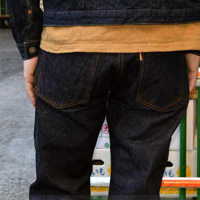 graphzero グラフゼロ "GZ-16ST-01" 16oz 右綾ストレートジーンズ [ミドルストレート] [ヘビーオンス] [ヴィンテージ系色落ち] | graphzero | 07