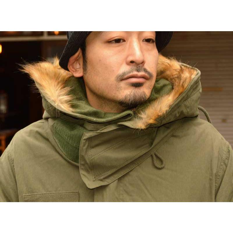 HOUSTON ヒューストン "5410" M-65 PARKA M-65 フィッシュテール パーカー モッズコート ミリタリーコート [アウター]｜bears｜03