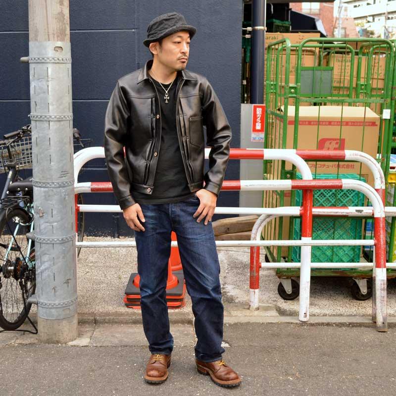 JELADO ジェラード "JP94409" 44 Leather Jacket 44 レザージャケット 大戦 1944  サイズ44 [アウター]｜bears｜04