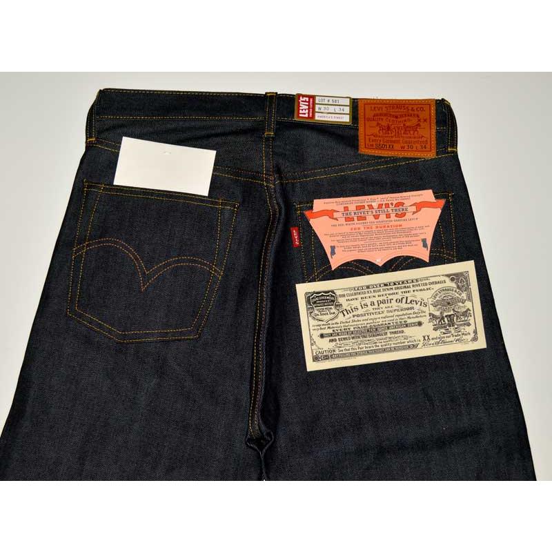 LEVI'S VINTAGE CLOTHING リーバイス ヴィンテージ クロージング "44501-0088" S501XX 1944モデル 大戦モデル オーガニックリジッド [日本製][ルーズストレート]｜bears｜05