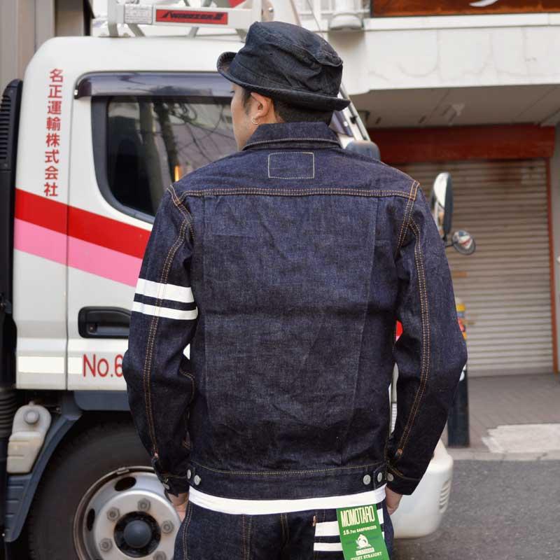 出陣レーベル MOMOTARO JEANS 桃太郎ジーンズ 