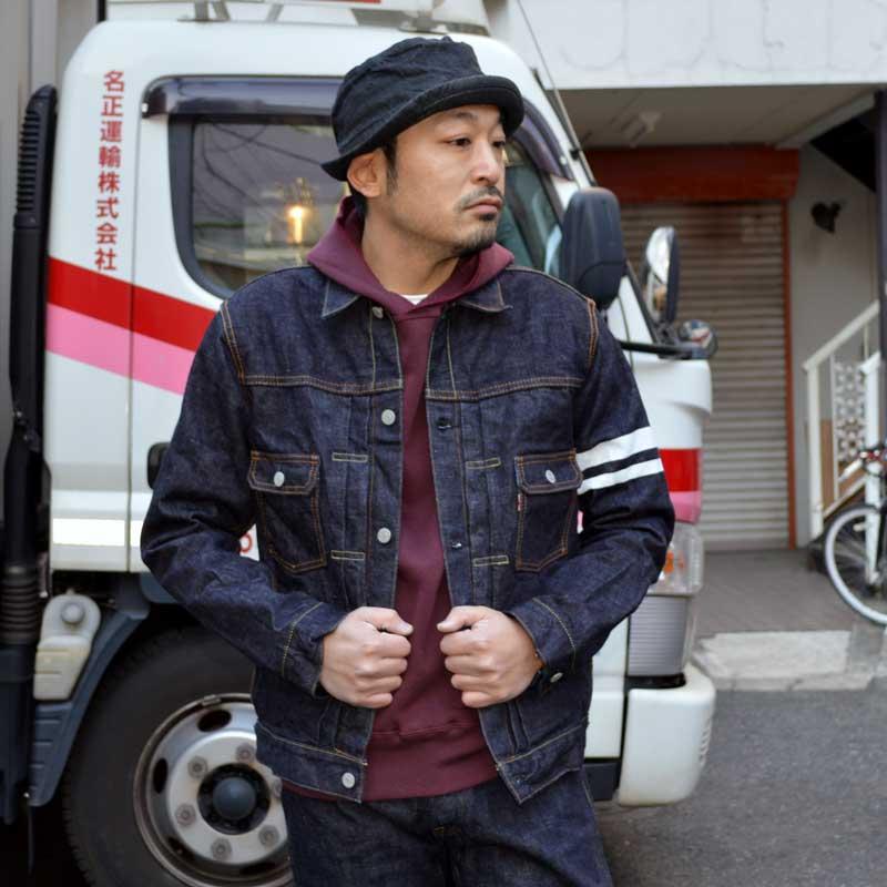 出陣レーベル MOMOTARO JEANS 桃太郎ジーンズ 