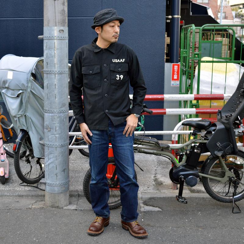 【未使用品】フェローズ Pherrow's ミリタリー シャツ ジャケット Pherrow's（フェローズ） ユーティリティ シャツジャケット PHERROW'S