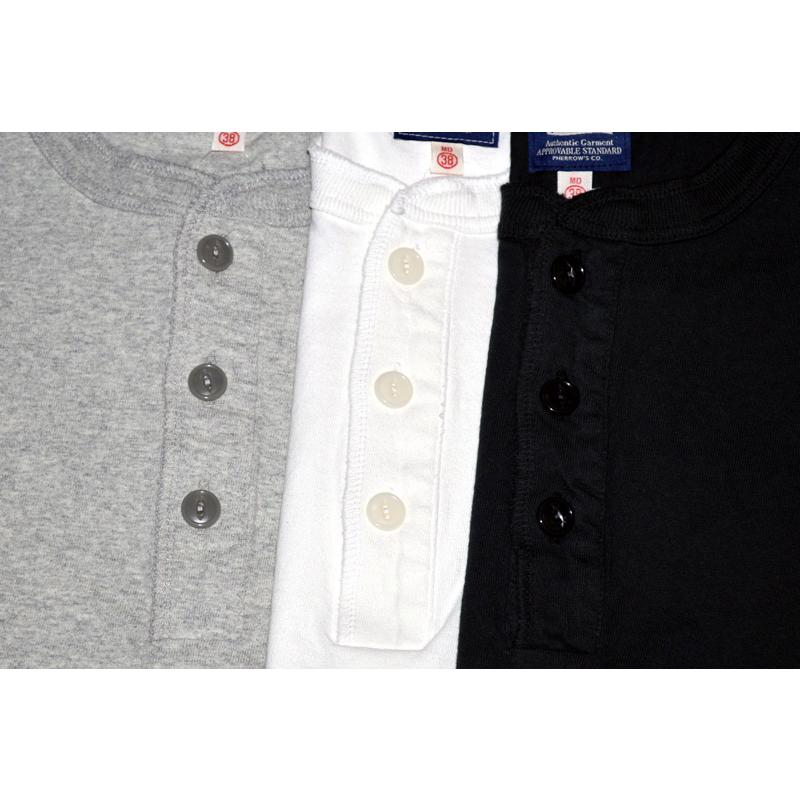 PHERROW'S フェローズ "PHNT" ヘンリーネック S/S Tシャツ 無地Tシャツ [S/STee] | Pherrow's | 11