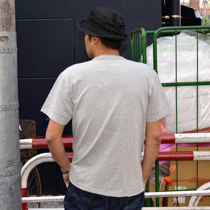 PHERROW'S フェローズ "PHNT" ヘンリーネック S/S Tシャツ 無地Tシャツ [S/STee] | Pherrow's | 02