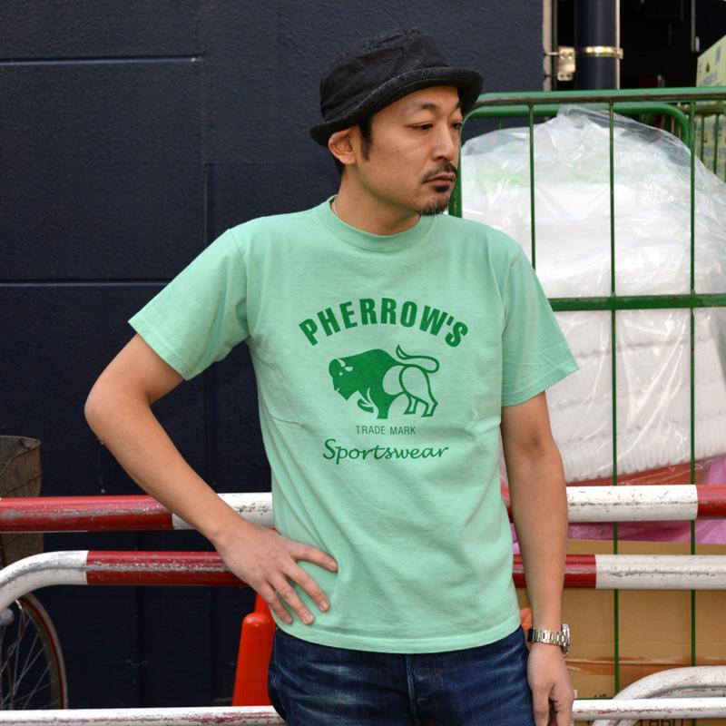 PHERROW'S フェローズ "PT2" トレードマークS/STee Tシャツ [S/STee] | Pherrow's | 01